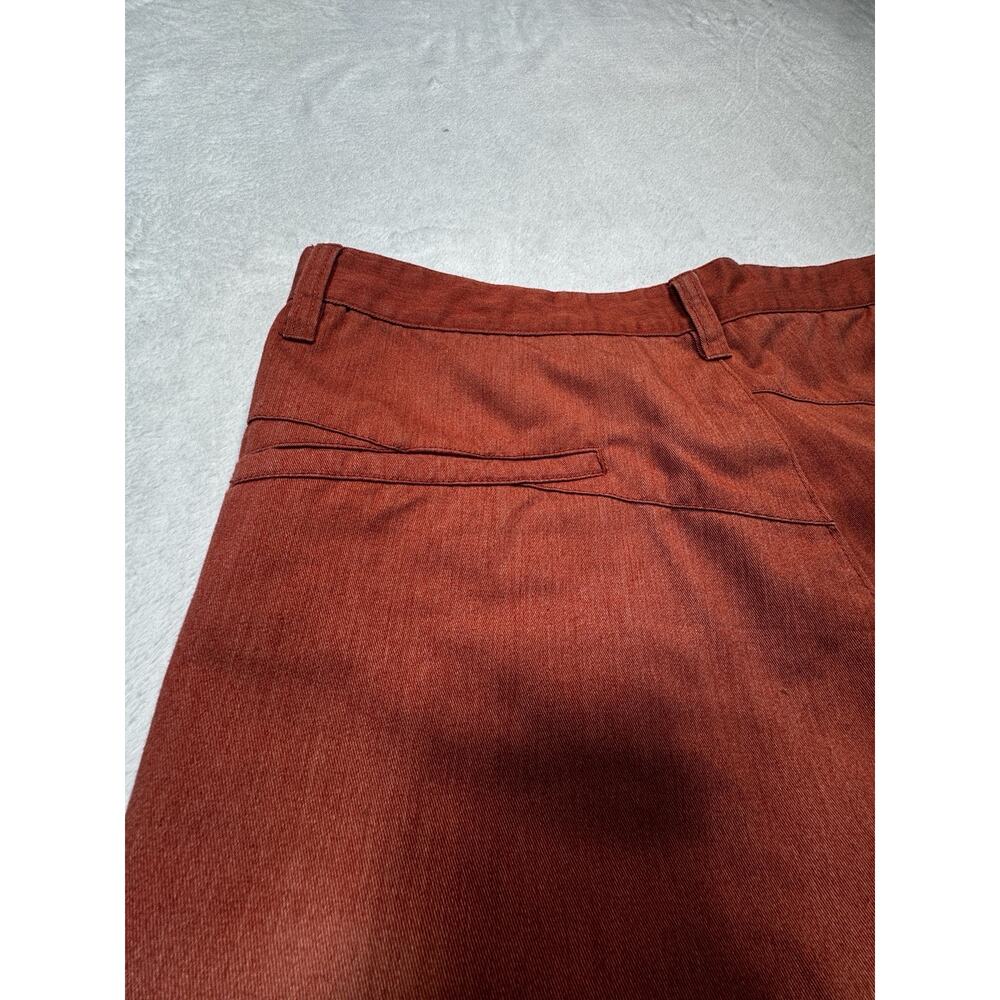 Volcom Corps Class Shorts Rust Red Cotton Twill C… - image 7